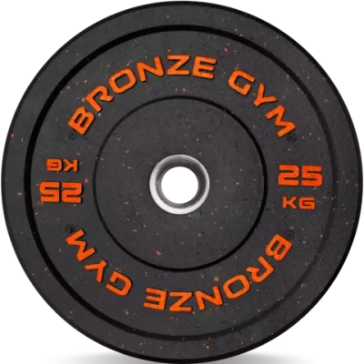 Диск бамперный  BRONZE GYM 25КГ Д50
