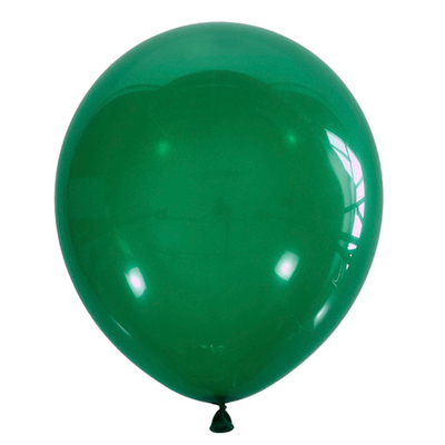 Воздушные шары с гелием и обработкой Декоратор EMERALD GREEN Изумрудно-зеленый 055 12"/30 см