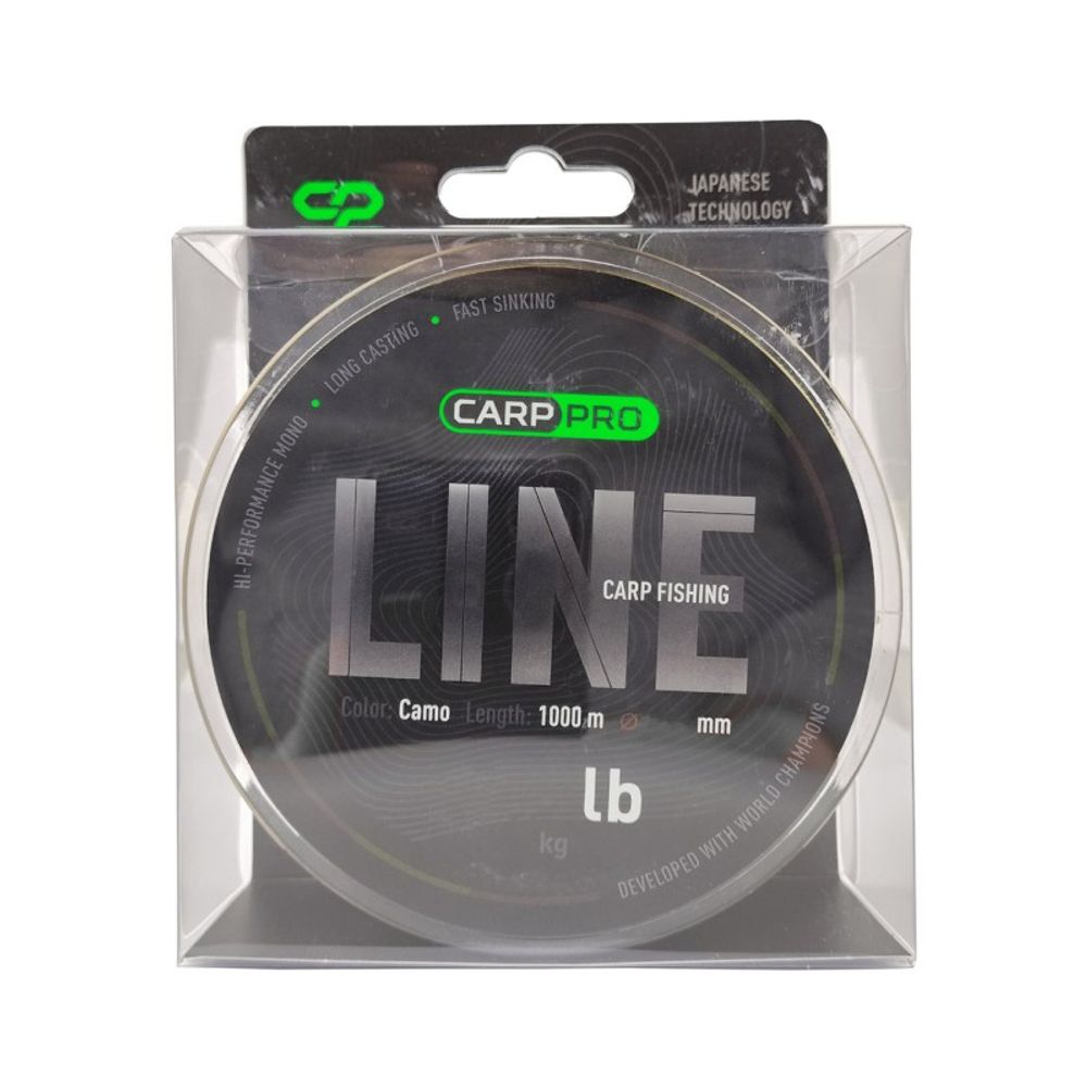 CARP PRO Леска Camo 1000м 0,234мм