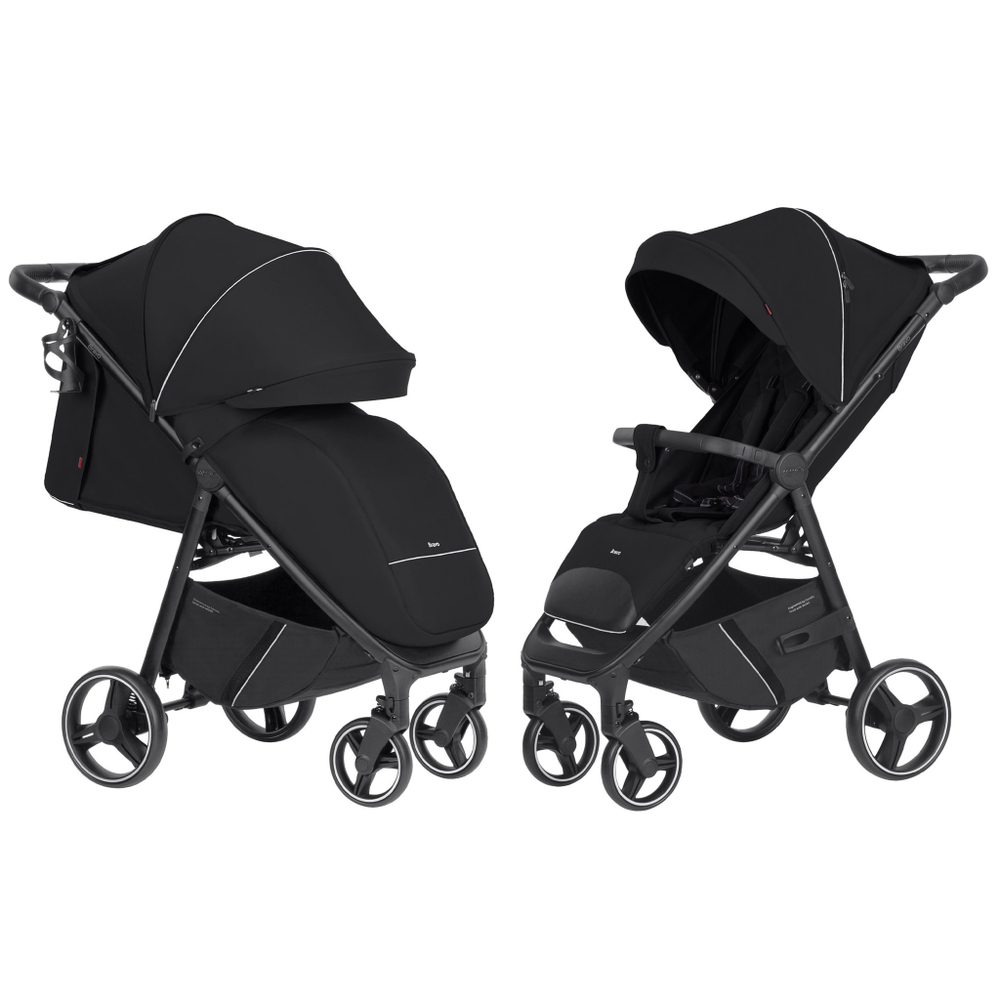 Коляска прогулочная Carrello Bravo (Pure Black)