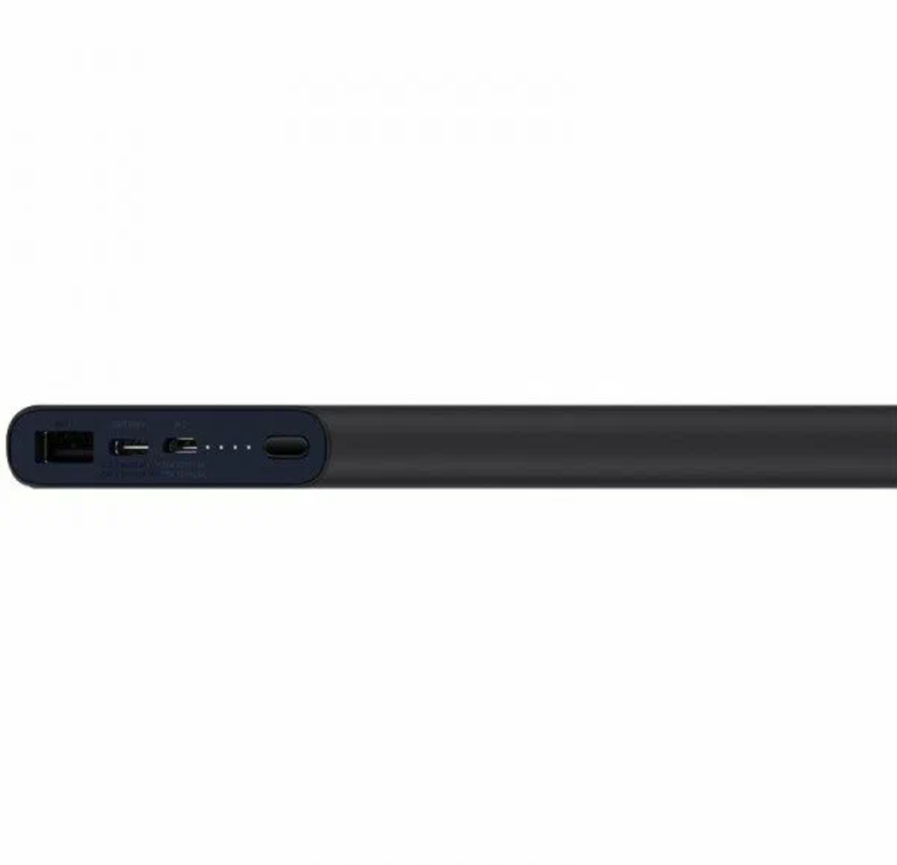 Повербанк Xiaomi Mi Power Bank 3, 10000 mAh, черный