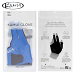 Перчатка для бильярда "Kamui QuickDry Short" синяя/черная правая XXL