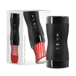 Набор Tenga Vacuum Gyro Roller: мастурбатор и устройство для вращения и создания вакуума (Цвет: черный)