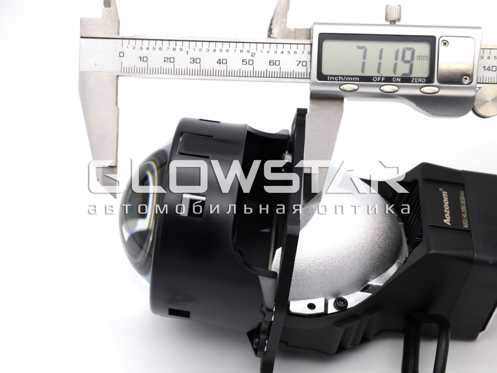 Билед модули Aozoom DLPD0601 (D3S/D4S) 3.0 дюйма, 2 чипа, 5500K, 72W/80W, крепление 3R (комплект, 2шт)