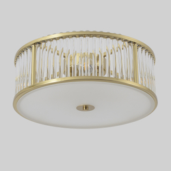 Светильник потолочный Crystal Lux AVENUE PL4 BRASS