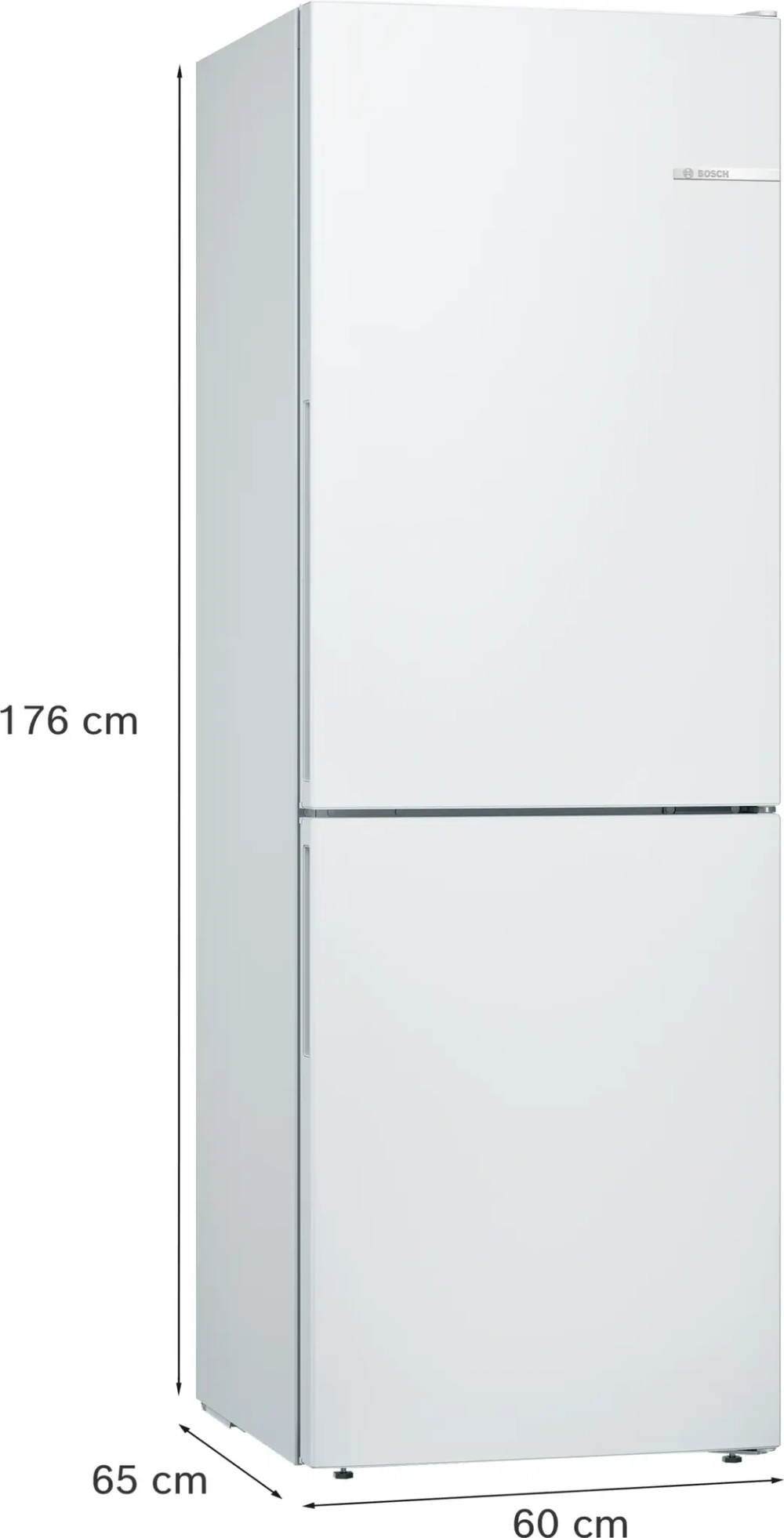 Двухкамерный холодильник Bosch KGV33VWEA