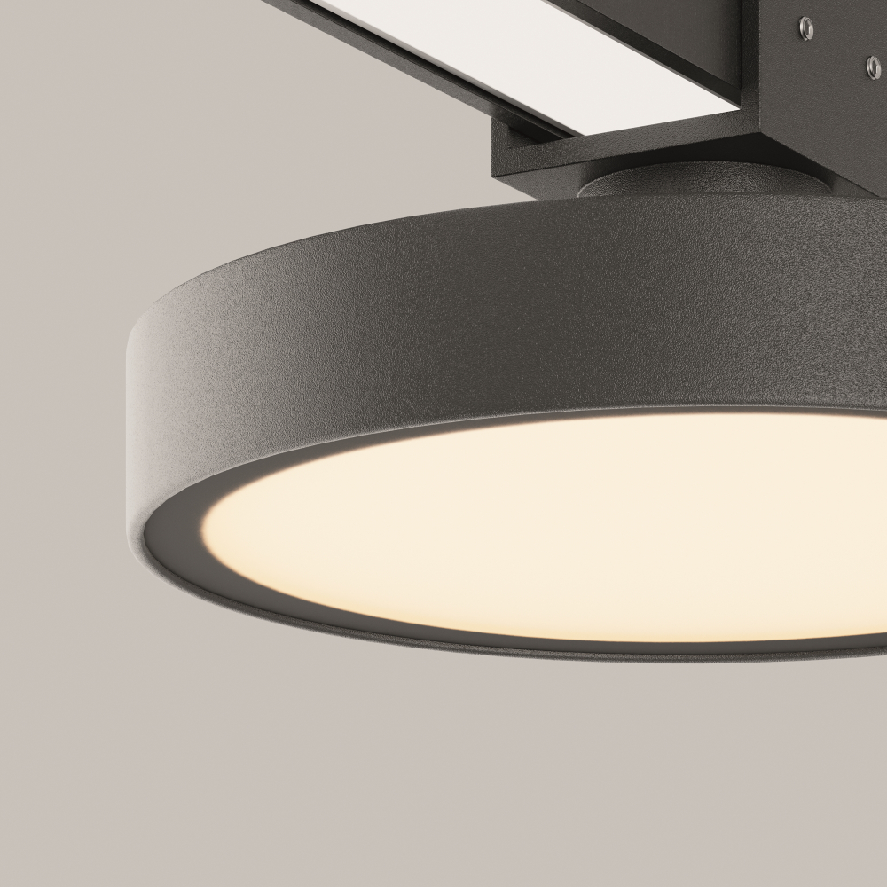 Уличный трековый светильник Outdoor O-TR01-1-F-12WB3K