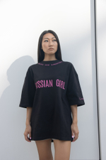 Футболка unisex RUSSIAN GIRL: BEAUTIFUL, KIND, INDEPENDENT