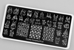 Swanky Stamping Пластина для стемпинга 130