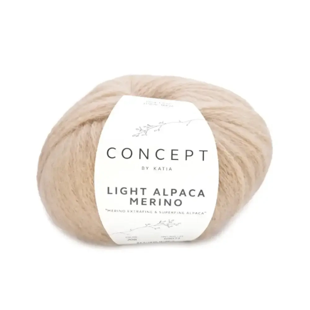Пряжа Light Alpaca Merino - цвет 208