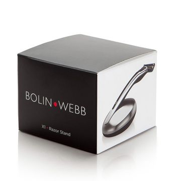 Подставка для бритвы Bolin Webb X1, серебристая