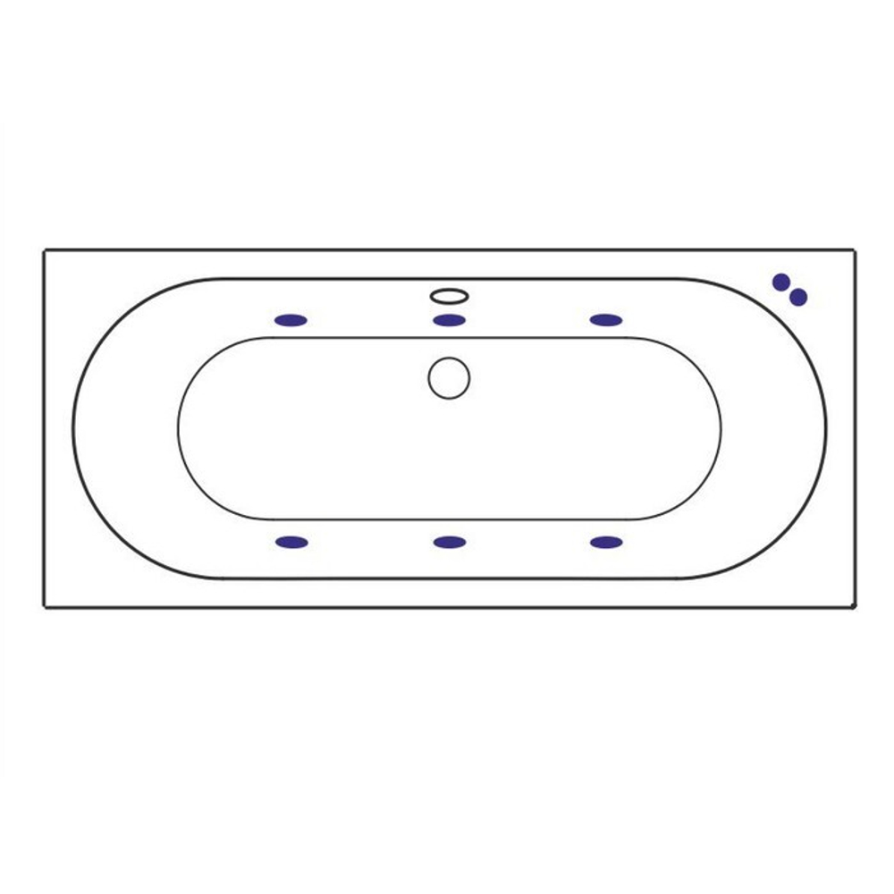 Акриловая ванна Excellent Oceana Slim Soft 160x75 WAEX.OCE16S.SOFT