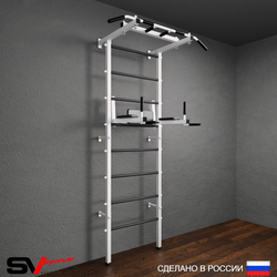 Шведская стенка Sv Pro 802 (Турник Pro/Брусья/стойка)