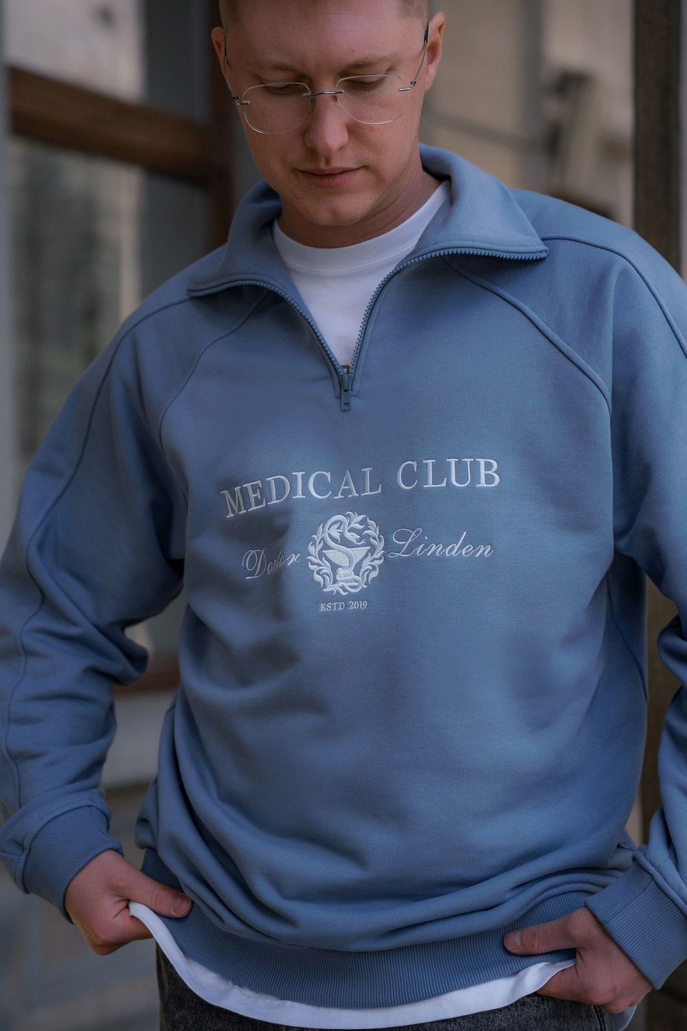 Анорак Medical Club голубой