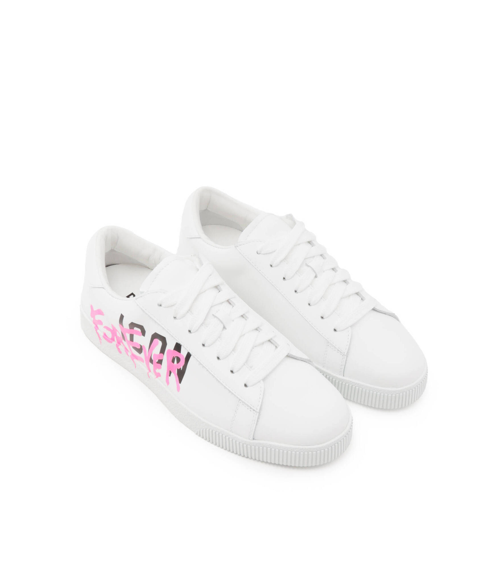 Кожаные кроссовки Dsquared2 - белый(SNW0147 01504893)