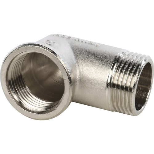 Угол переходной НВ 20х15 (3/4"x1/2") никель