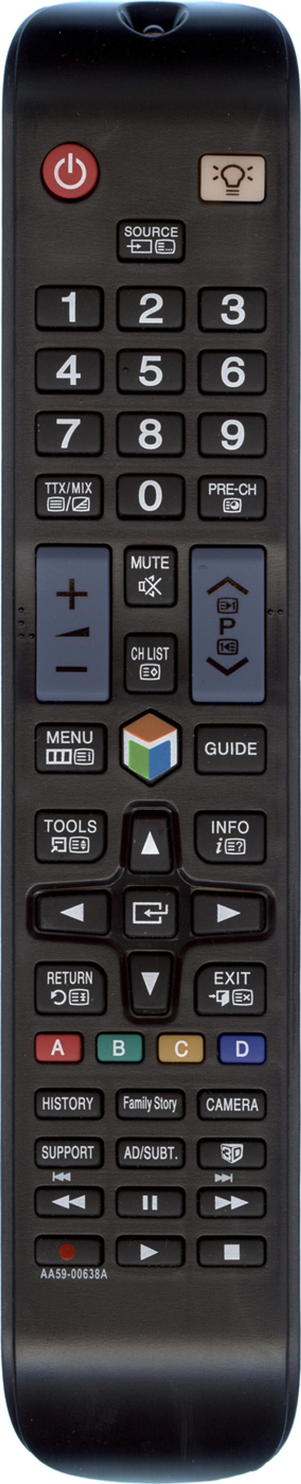Пульт  AA59-00638A для телевизора Samsung