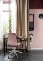 Комплект штор IKEA ANNAKAJSA (АННАКАЙСА), Бежевый, 145x250 см, 2 шт