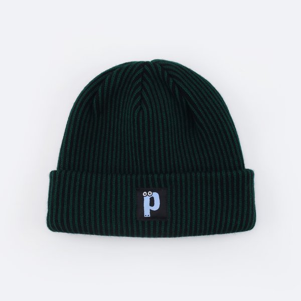 Шапка Postaments Stripes (black/green) артикул: - купить в магазине Дайс
