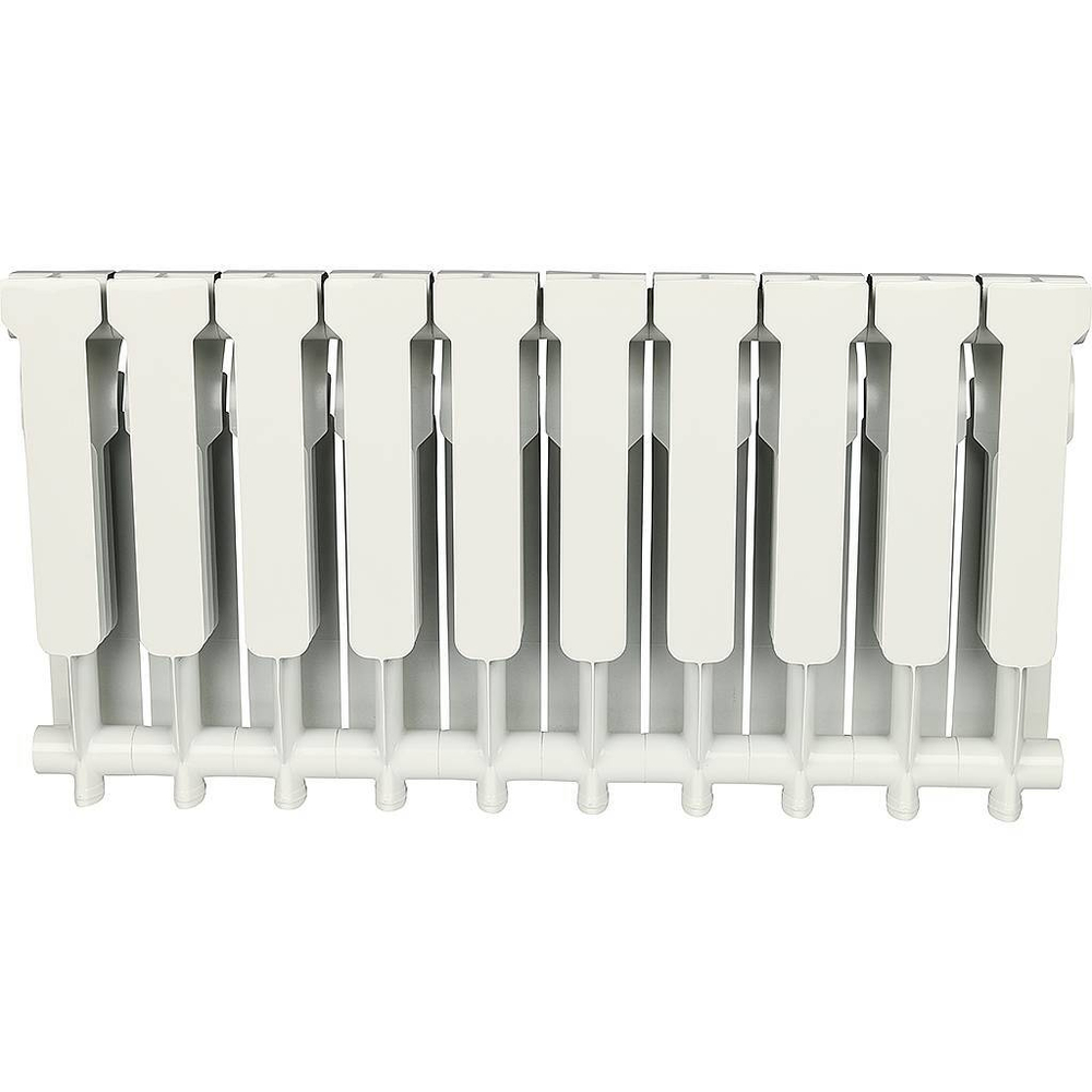 ROMMER Profi 350 (AL350-80-80-080) 10 секций радиатор алюминиевый (RAL9016)
