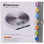 Весы кухонные электронные «Constant» до 5 кг (точн.1гр) 14192-2039В