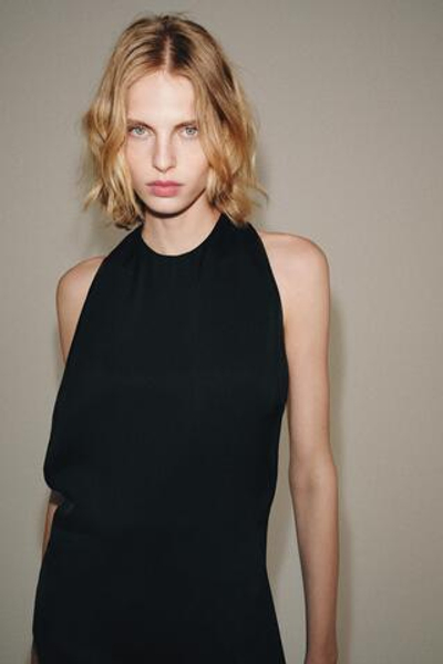 АТЛАСНОЕ ПЛАТЬЕ — ZW COLLECTION — ZARA