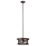 4961/2 NATURE ODL22 703 темно-коричневый/стекло Ландшафтный подвес E27 2*60W IP44 MAVRET