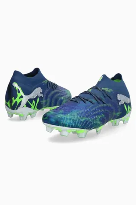 Бутсы Puma Future 9 Ultimate Cosmic Art FG - темно-синий