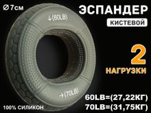 Эспандер кистевой с двойной нагрузкой 60-70 LB