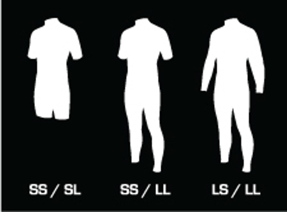 Гидрокостюм SEVERNE мужской длинный WETSUITS EXO - SHORT SLEEVE / LONG LEG - 2/2