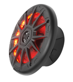Динамики Boss морские 200W 5,25" с RGB подсветкой (2 шт., черные)