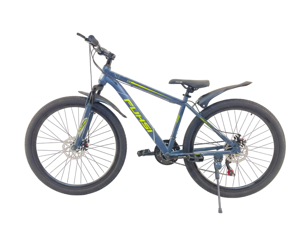 Велосипед Fuhsi 27.5" 21скор (стальная рама, диск. тормоз) Синий (FU-27.5-3)