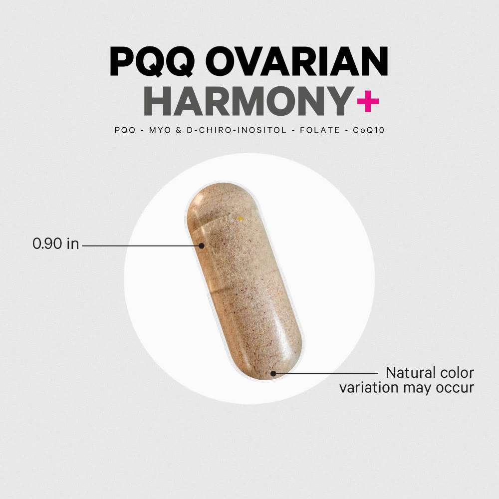 Codeage, PQQ Ovarian Harmony+, 120 растительных капсул