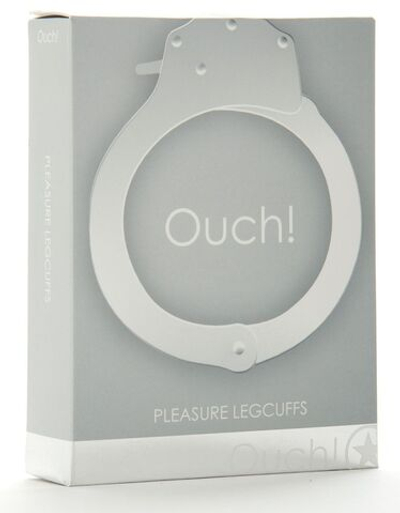 Металлические кандалы Pleasure Legcuffs Metal (Цвет: серебро)