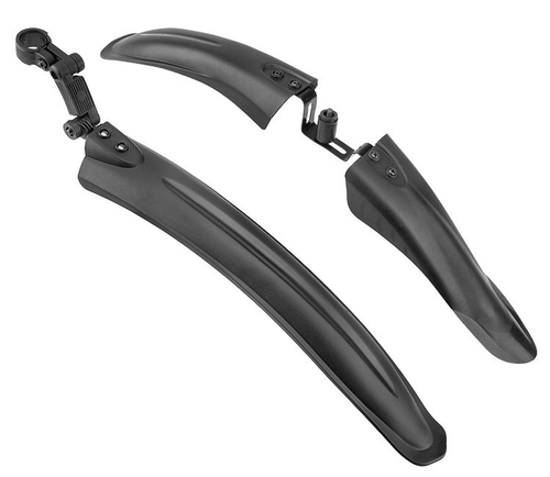 Комплект крыльев 24"- 26" XGNB-044-2, пластик, чёрные, 15636