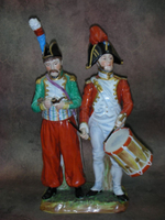 Статуэтка. Фарфор. Солдат. Музыканты Почетного караула, 1804-1814. Dresden. Германия