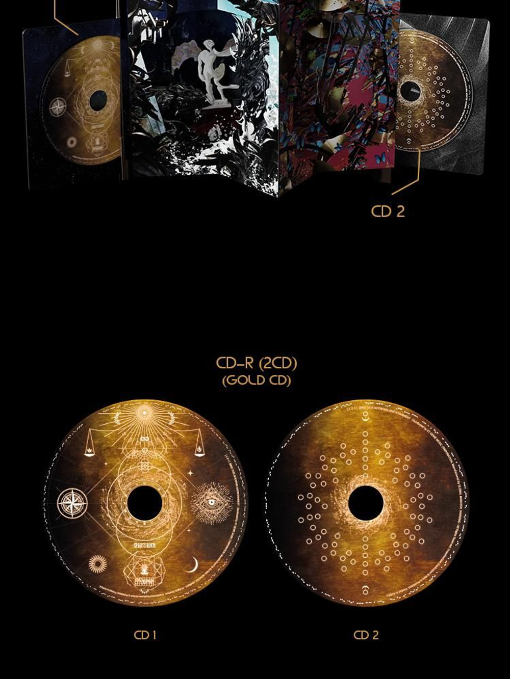 Альбом GUCKKASTEN - AURUM 3rd Album LIMITED Edition CAROUSEL BOOK Version (2CD)