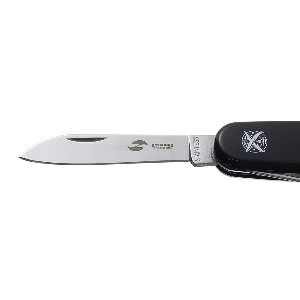 Нож перочинный 90 мм, 10 функций, в блистере STINGER FK-K5018-5PB
