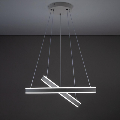 Citilux Дуэт CL719640 LED Люстра подвесная с пультом Белая