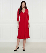 Платье с ремешком CARLYNA LAUREN RALPH LAUREN - красный(250769904)
