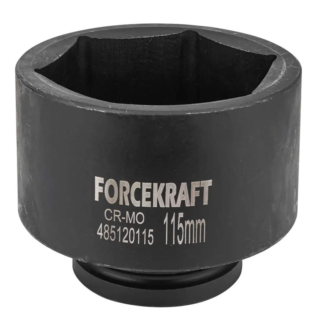 Головка ударная глубокая 1'', 115мм (6гр.) FORCEKRAFT FK-485120115
