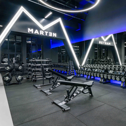 Гантельный ряд полиуретановый LEVEL (шаг 2,5 кг, 5 пар) PROFI-FIT 40-50 кг
