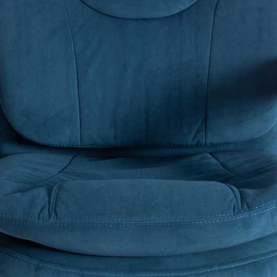 Кресло Комфорт Лт/Comfort Lt (22) флок , синий, 32