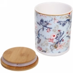 Банка керамическая для хранения «Paradise» 900мл 9,5*13см, голубая