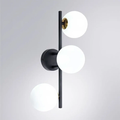 Настенно-потолочный светильник Arte Lamp GEMINI A2243PL-3BK, 3хG9