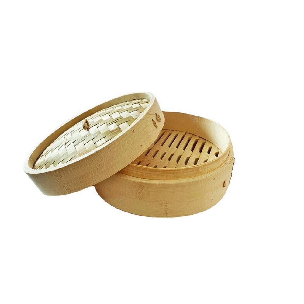 Пароварка бамбуковая WeiWang Steamer 1 ярус 17 см