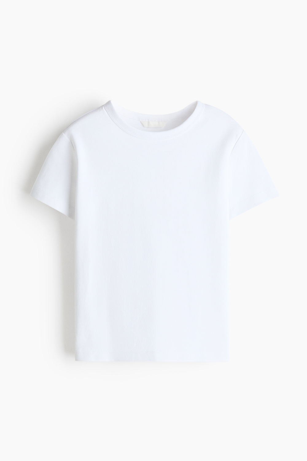 Облегающая футболка — Белый - H&M