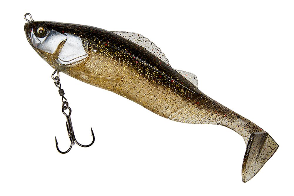 Приманка ADUSTA Pick tail swimmer 6" #208 Carp
