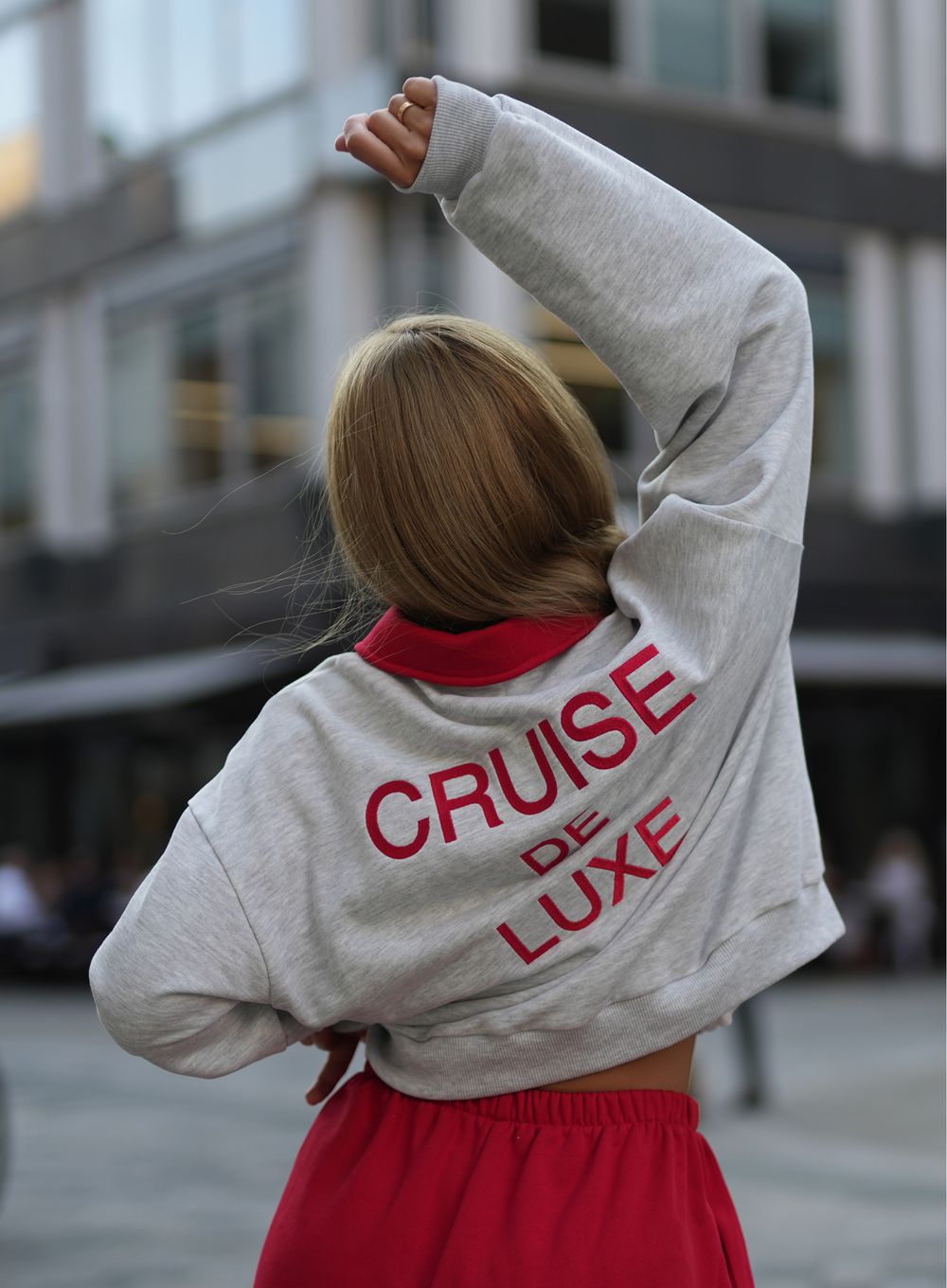Толстовка «Cruise de Luxe» серая