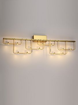 Настенный светодиодный светильник LED 12W 3000K IP20 7060/12WL золото Zaha Odeon Light